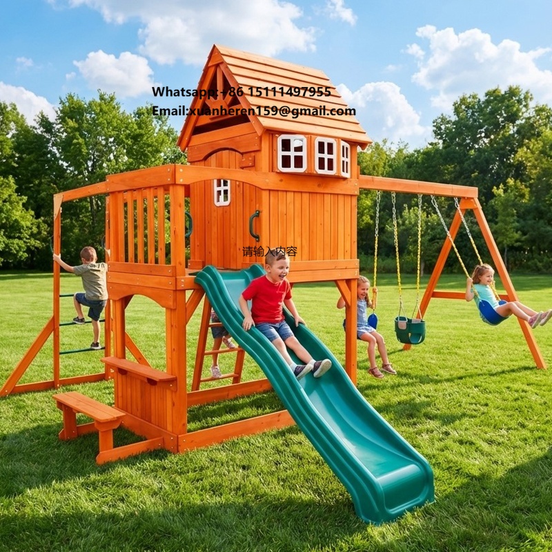 Kids Outdoor Climbing Frame - 大型屋外遊具 子供用おもちゃ 遊び場 裏庭 商業施設 庭園