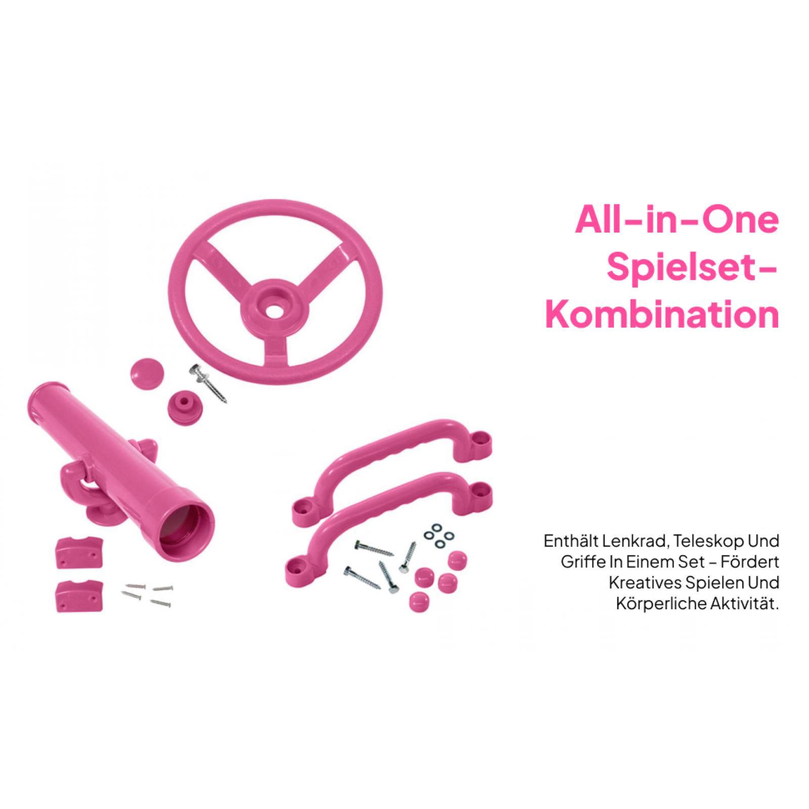 Kids Outdoor Climbing Frame - 遊具 バレンタインデーギフト 子供用海賊船の舵輪 屋外プレイセット プレイハウス用クライミングフレーム付属品