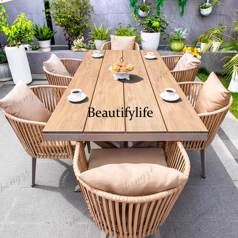 Kids Outdoor Furniture Set - 屋外テーブルセット、布張りガーデン家具セット、アームチェアガーデン家具セット、ボヘミアンキッズラウンジセット、ガーデンパティオ家具