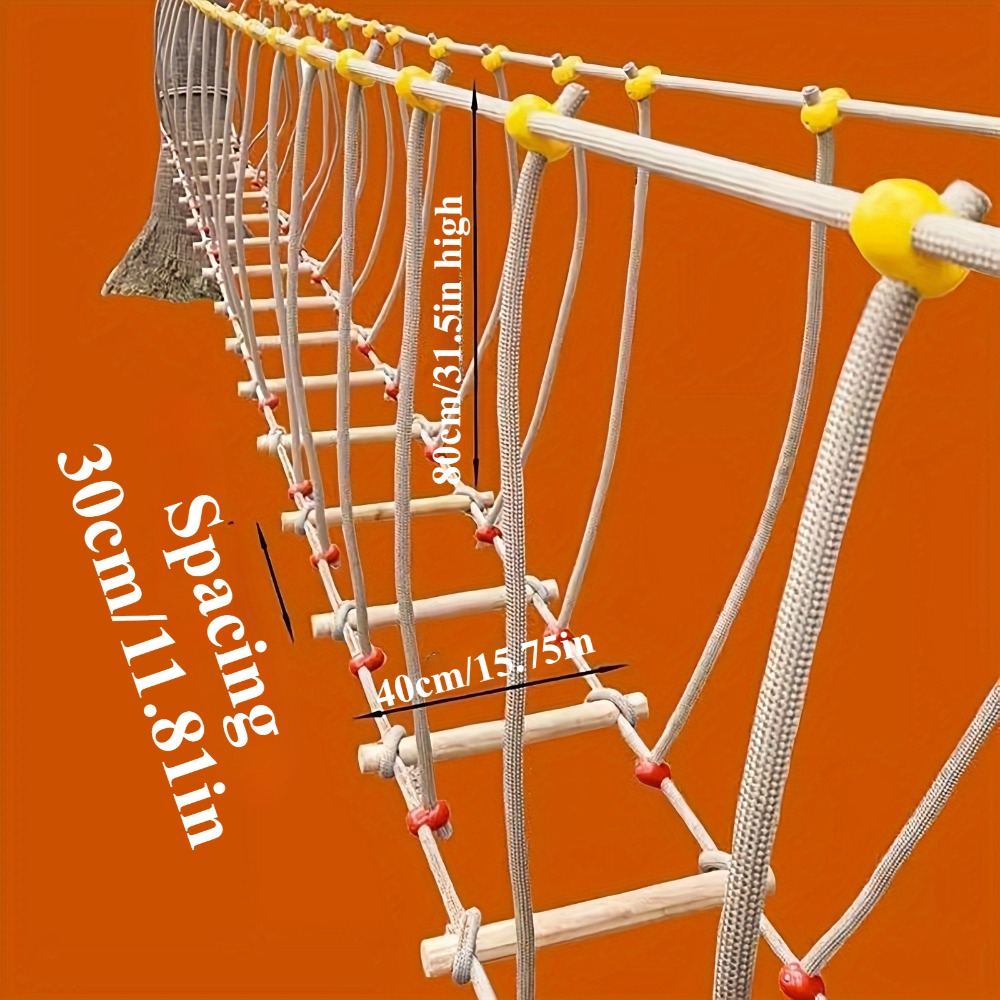 幼稚園の体力トレーニング用アームレストスイングブリッジ、吊り - Kids Outdoor Climbing Frame のレビューと価格