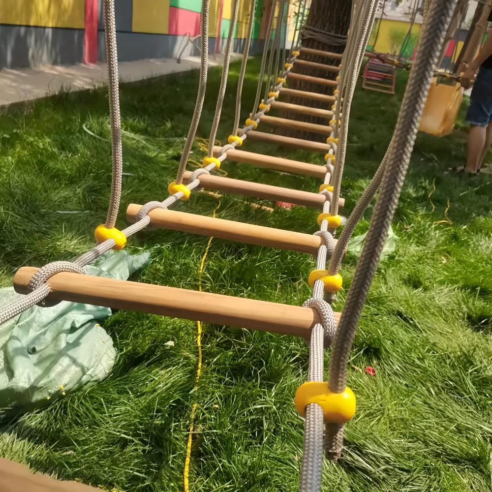 幼稚園の体力トレーニング用アームレストスイングブリッジ、吊り - Kids Outdoor Climbing Frame のレビューと価格