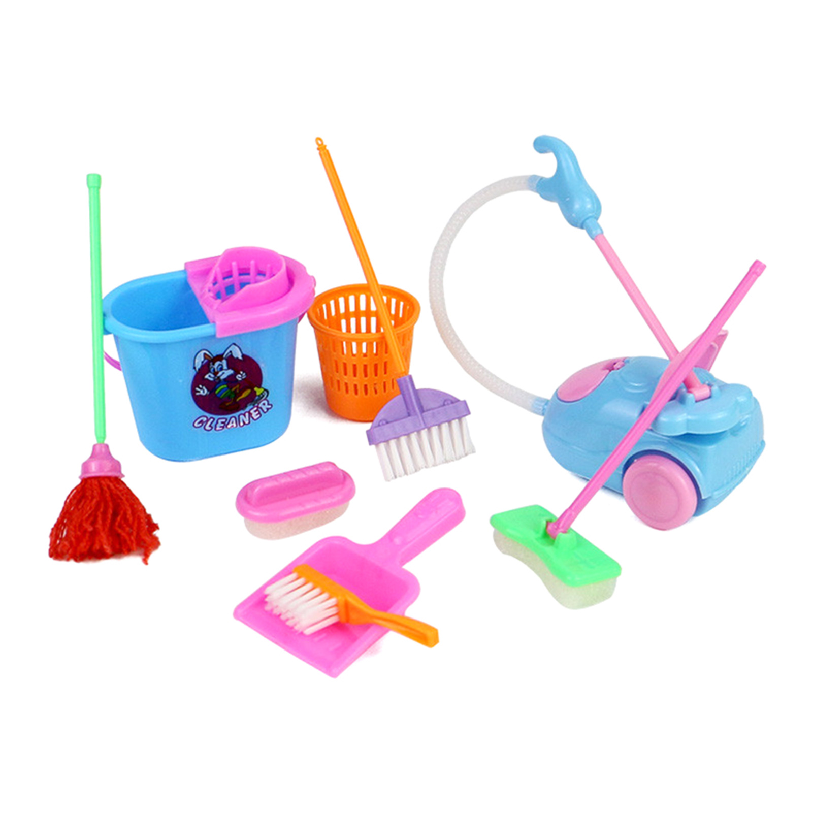 キッチン家庭用掃除おもちゃセット 明るい色 無臭 子供たちが - Kids Outdoor Broom のレビューと価格