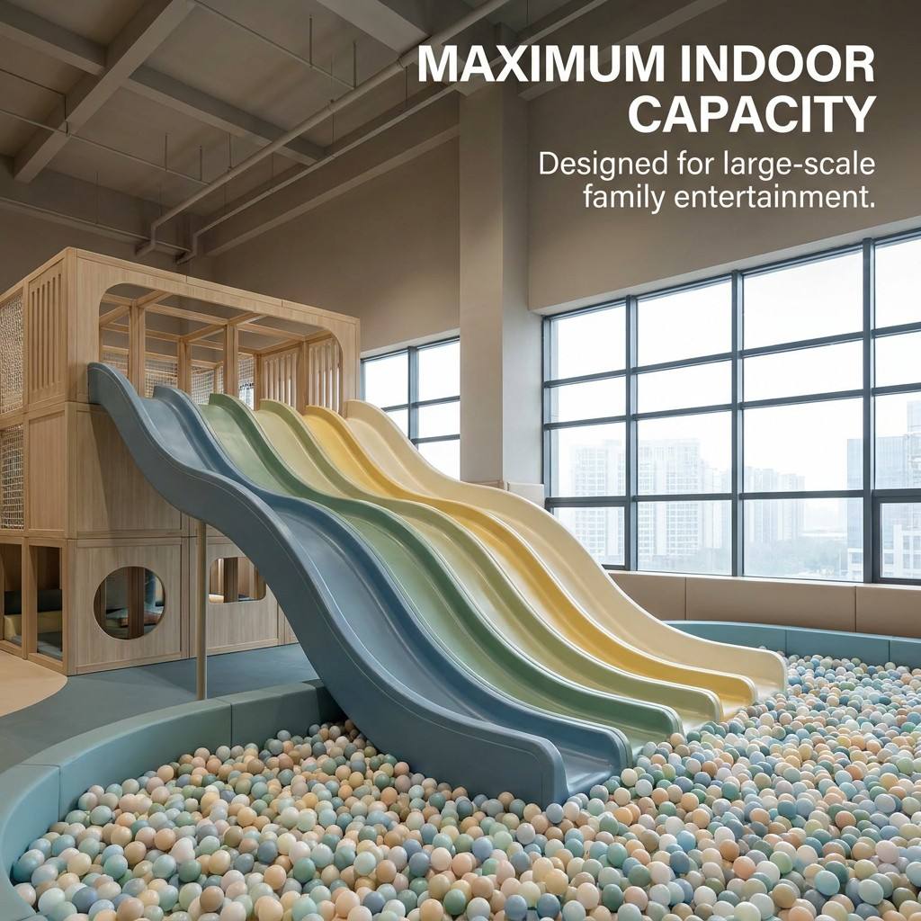 ミニマリスト室内遊園地、モジュール式ソフトプレイ、巨大滑り台 - Kids Outdoor Climbing Frame のレビューと価格