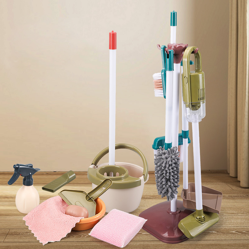 キッズ模擬ライフクリーニングおもちゃ子供用ごっこ遊びクリーニ - Kids Outdoor Broom のレビューと価格