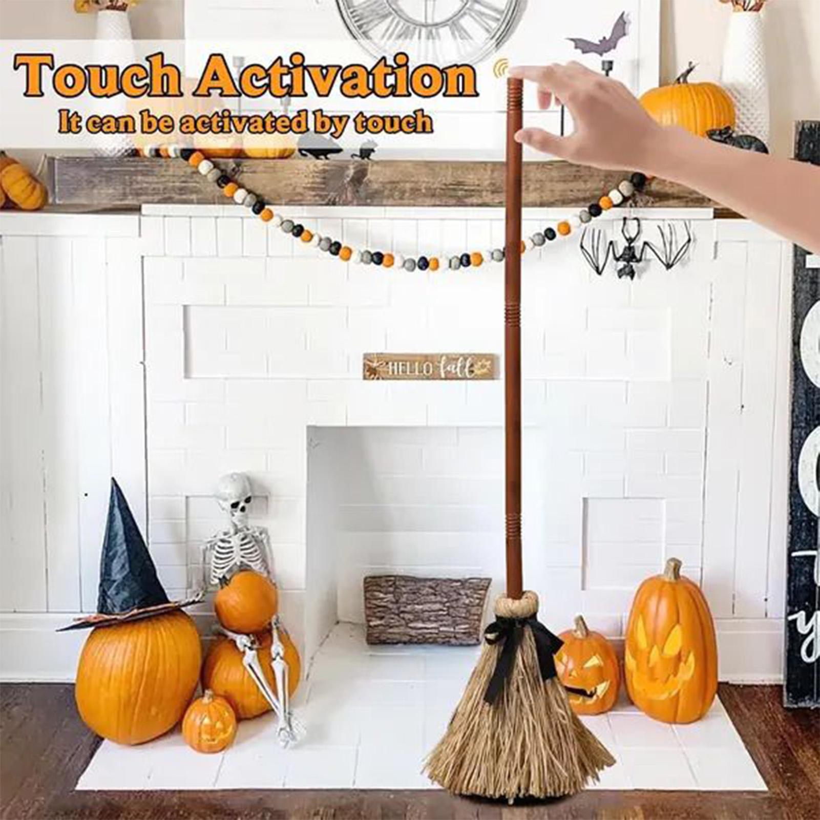 魔女のほうき 電池式 面白い装飾用コスチュームアクセサリー  - Kids Outdoor Broom のレビューと価格