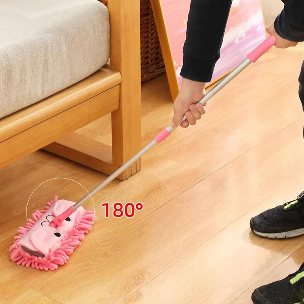 ミニ子供用ほうきとちりとり、漫画猫の柔軟な毛先、子供向けごっ - Kids Outdoor Broom のレビューと価格