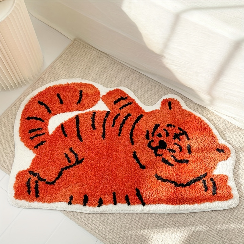 VIKAMA かわいい寝そべり猫エリアラグ、柔らかいプラッシ - Kids Outdoor Area のレビューと価格