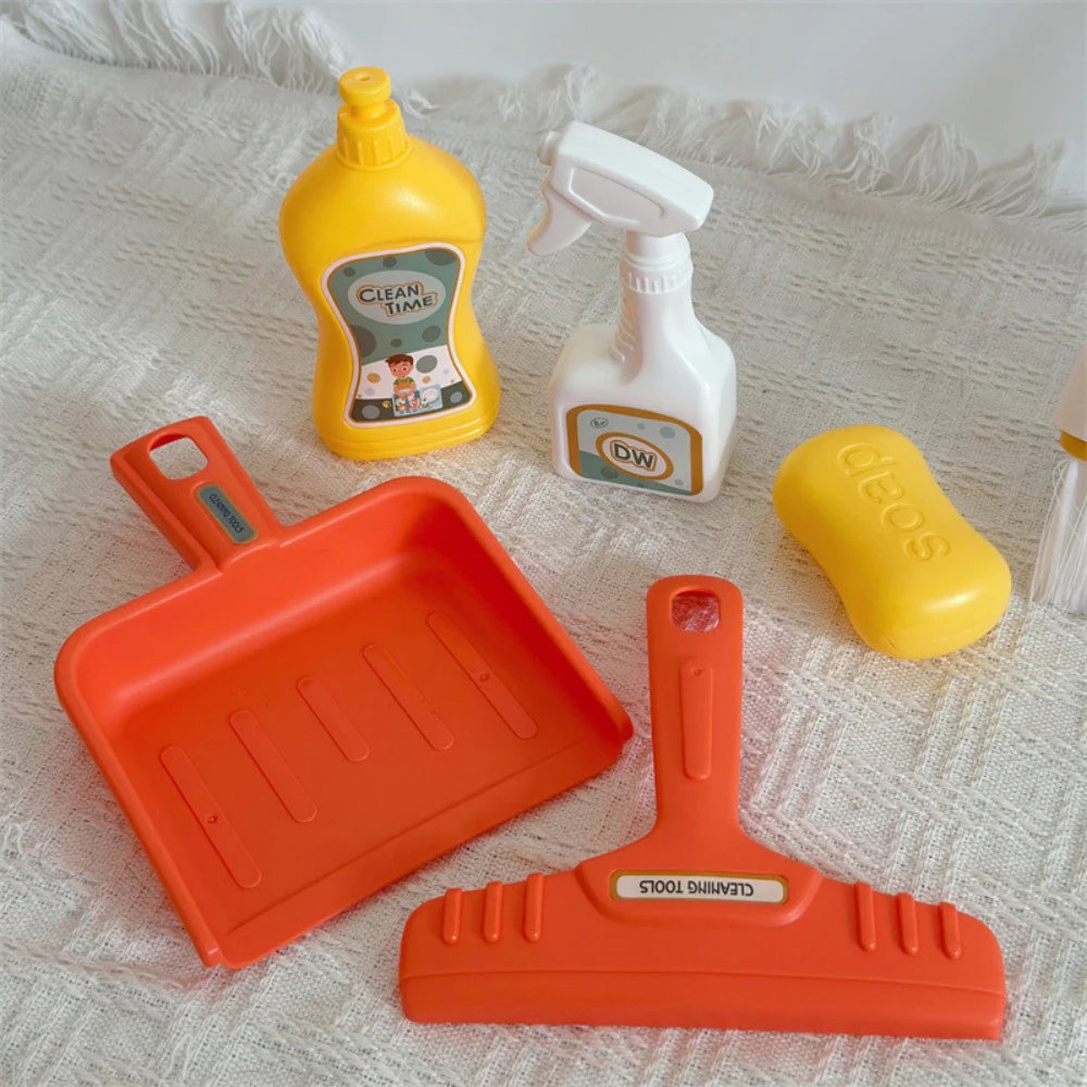 12 ピース/セット子供用クリーニングセット家事用品キットち - Kids Outdoor Broom のレビューと価格