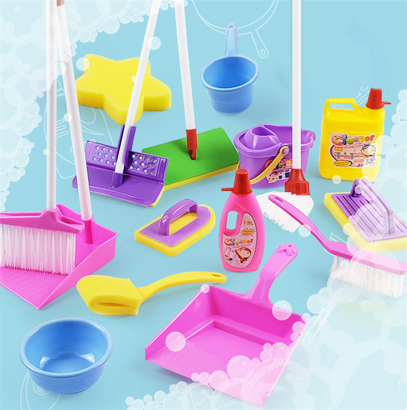 シミュレーションされた子供の掃除おもちゃ,ふり遊び,掃除セッ - Kids Outdoor Broom のレビューと価格