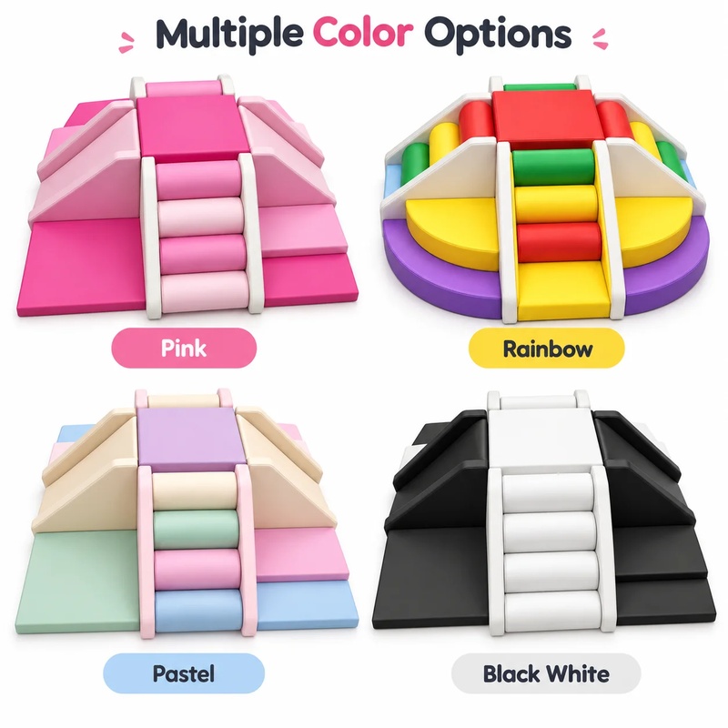 カラフルな白、ピンク、赤、ベージュの柔らかい素材で作られた、 - Kids Outdoor Area のレビューと価格