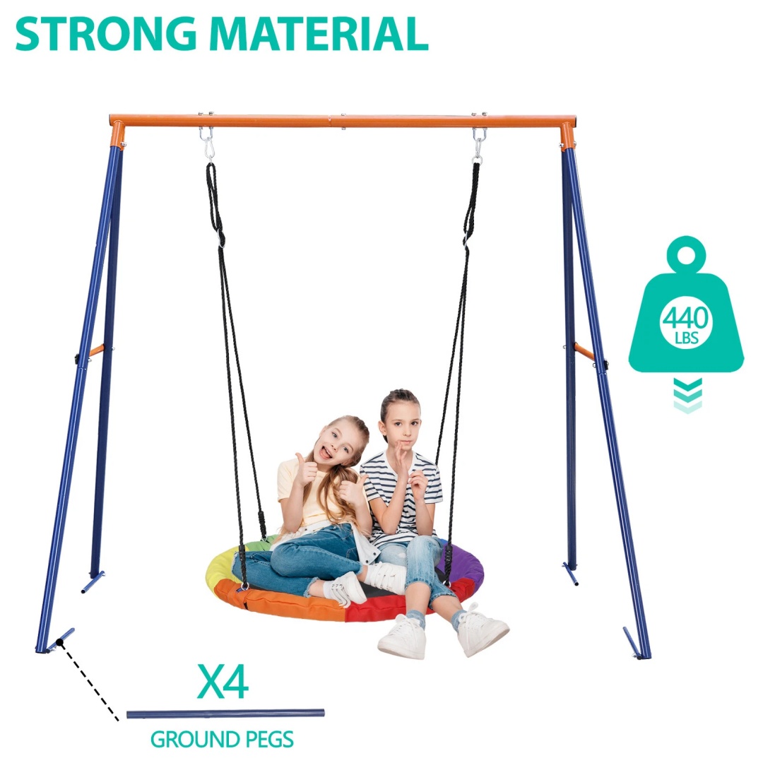 スイングスタンドフレーム ヘビーデューティー Aフレーム ス - Kids Outdoor Furniture Set のレビューと価格